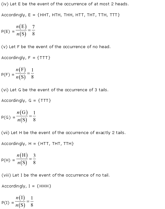 Solutions Class 11 Maths Chapter-16 (Probability)