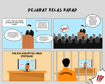 Komik Anekdot “Pejabat Kelas Kakap”