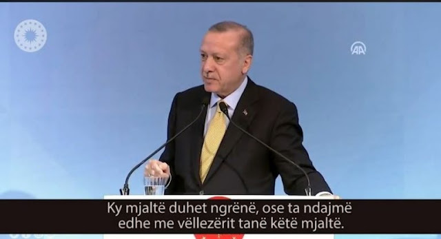 Erdogan considers the Albanians as brothers: We'll raise Albania after the earthquake