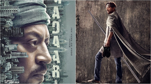 Madaari, Madaari movie, Madaari Irrfan Khan, Madaari Poster 