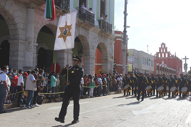 Saldo blanco en el Desfile y el Grito, reporta la Policía Municipal de Mérida