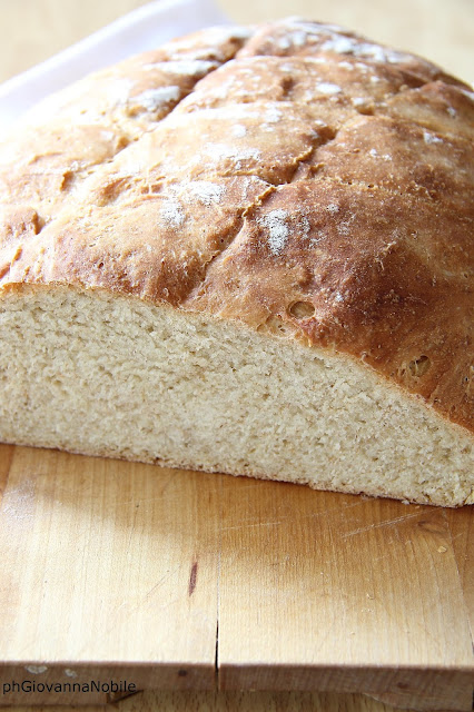 Pagnotta di farina integrale e grano kamut