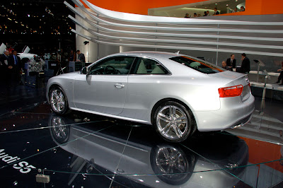 Audi A5 and S5 at the 2007 New York Auto Show