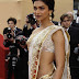 Deepika bare hot back sexy transparent saree ramp walk