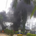 BREAKING: Okada riders in Abuja set houses on fire over colleagues’ death