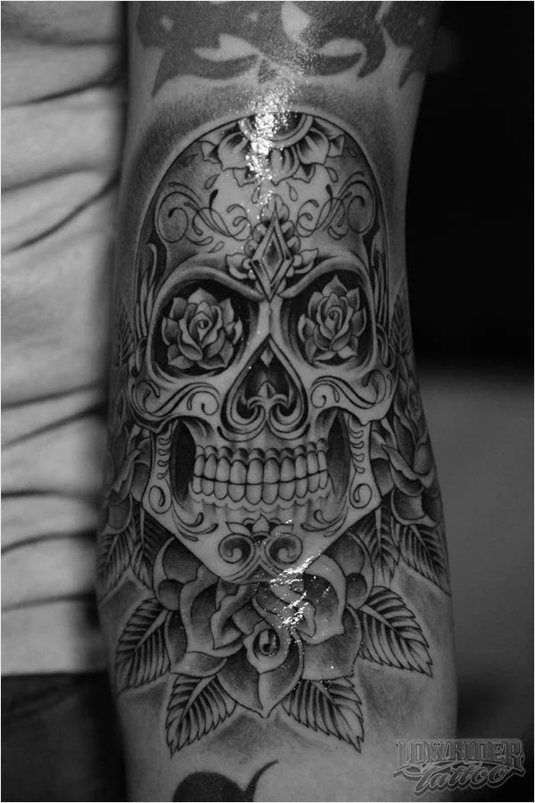 tatuaje de calavera mexicana