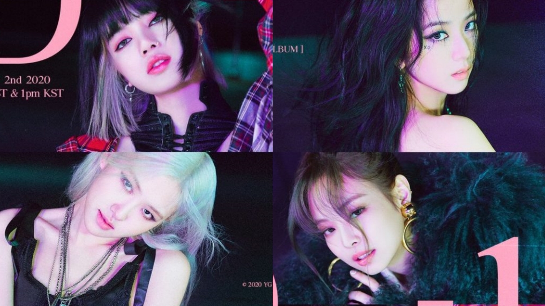 BLACKPINK Reveals D-1 Poster Before Comeback With 'THE ALBUM'