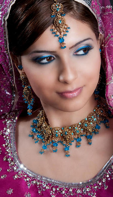 Latest indian Wedding Dresses Jewelry and Makeup