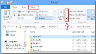 Cara Hidden Files di Windows 8 dan 10