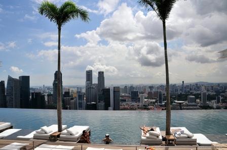 Infinite Pool, Hotel Marina Bay Sands, Singapore