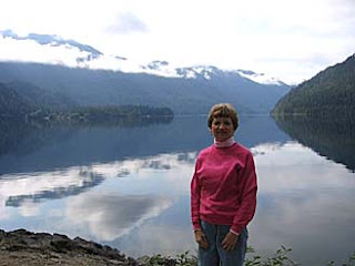 Mary Nell from Texas at Lake Crescent