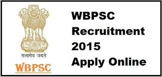 WBPSC Recruitment 2015 