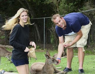 Andy Roddick with Wife