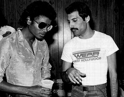 Freddie Mercury e Michael Jackson