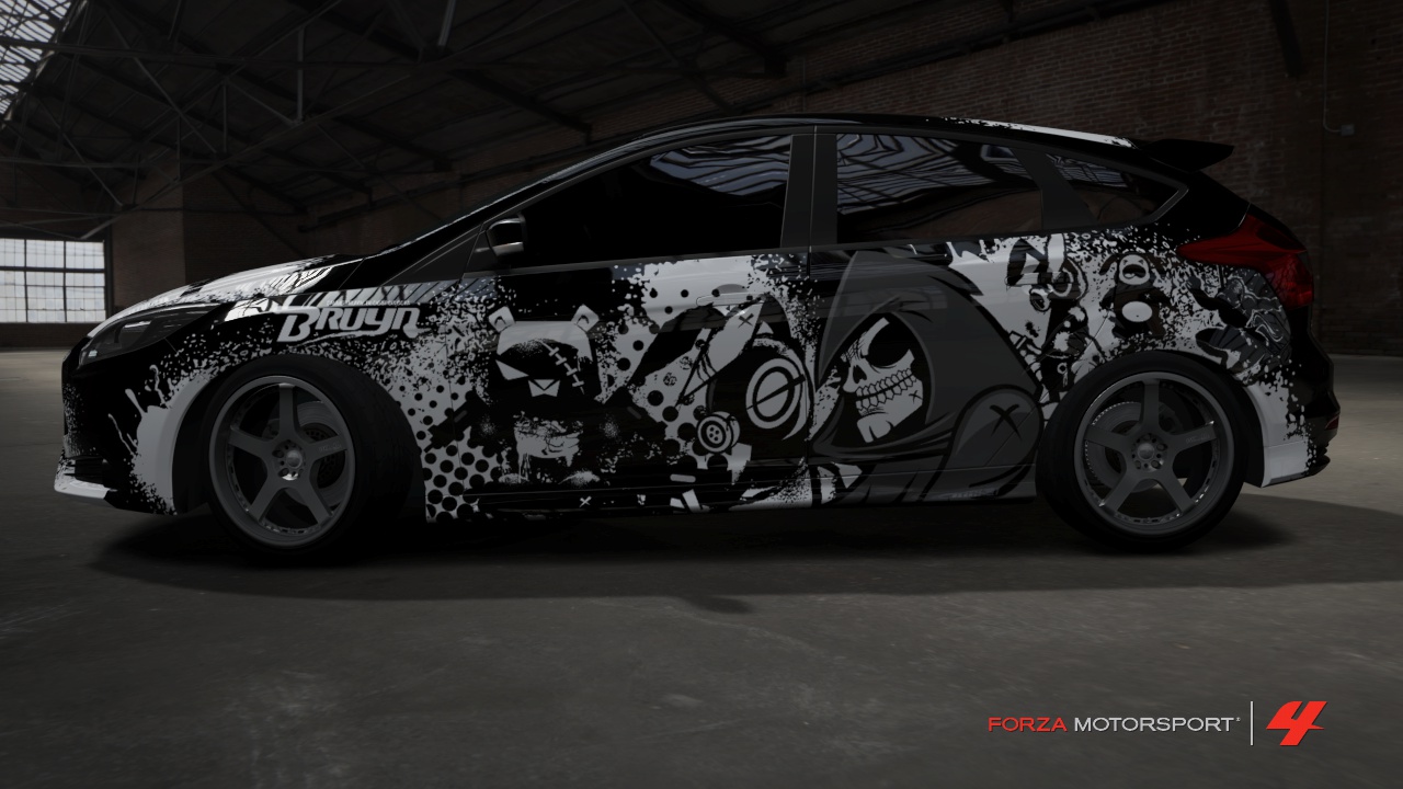 Bruyn The Art Of Craig Bruyn Ford Focus St Livery On Forza 4