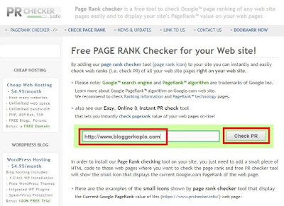  Pernahkah anda mengecek Google Pagerank blog anda Update Info Baru : 3 Cara Mengecek Google Pagerank (PR) Blog dengan Mudah