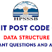 Joa It Post Code - 965 Data Structure Important Questions and Answers Set - 2