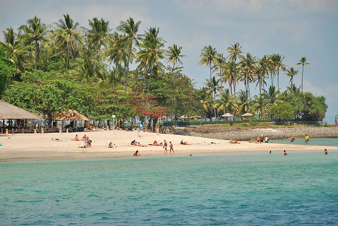 Playa en la isla de Lombok