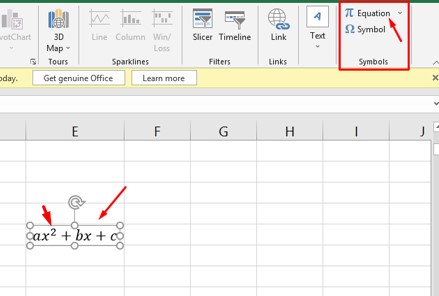 Cara Menulis Nilai Kuadrat di Excel