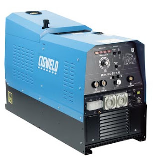 diesel engine generator set as DC welding equipment in electric arc welding