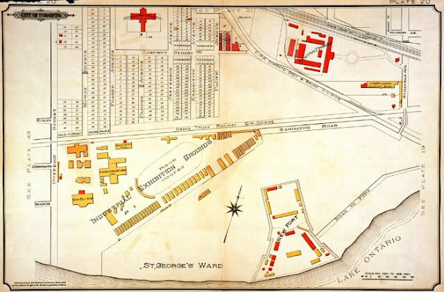 Plate 20, Goad's Atlas of the City of Toronto, 1894