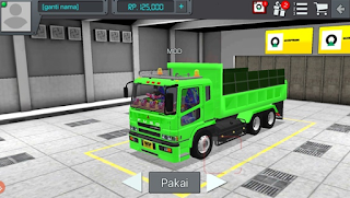  Truk  Simulator Indonesia Mod versi 3 Truk  Volvo dan Fuso  
