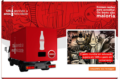 happiness truck coca-cola