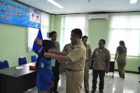 TAGANA KOTA TANGERANG, TINGKATKAN SKILL WATER RESCUE