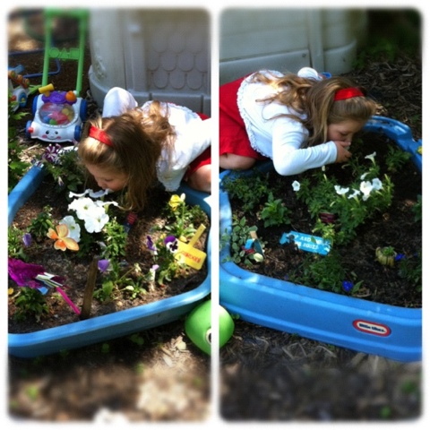 The Mom Standard: DIY on a Budget: Little Tikes Kiddie Pool turned ...