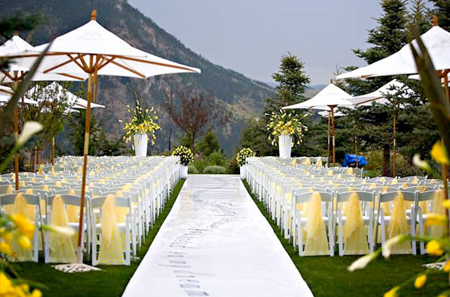 Aisle Wedding Decor