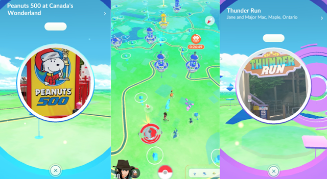 Pokemon Go at Canada's Wonderland