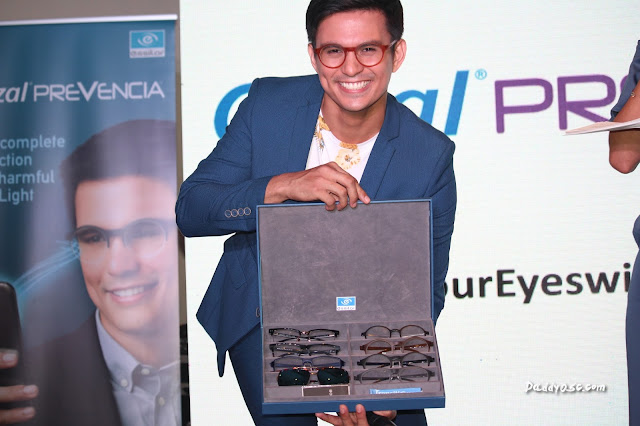 Tom Rodriguez shares vision of perfect eye health with Crizal Prevencia