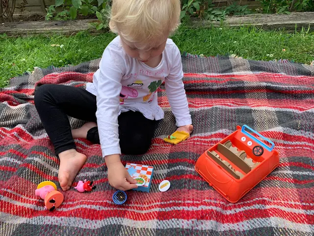 Setting up the picnic