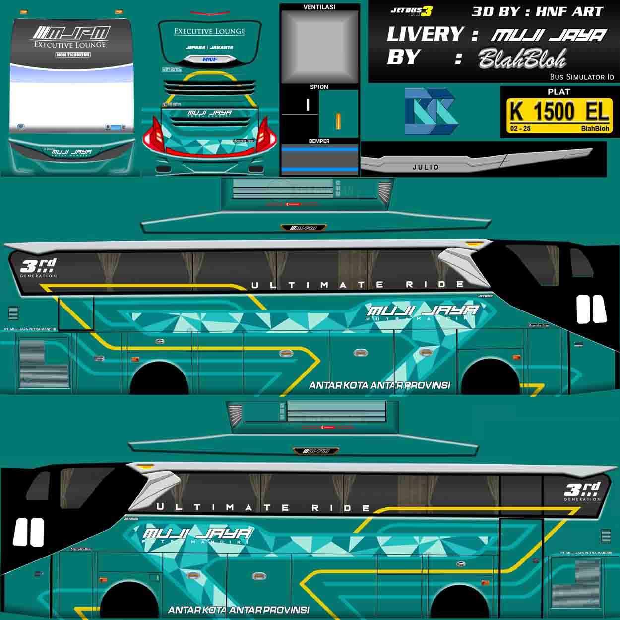 livery muji jaya mas bagus