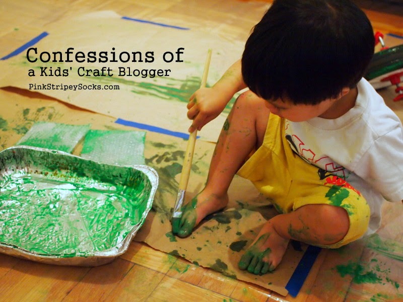 confessions of a kids' craft blogger