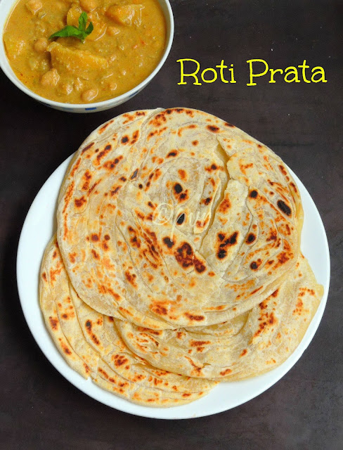 Roti Prata - Singaporean Flat Bread