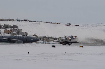 RCAF fighter training Arctic