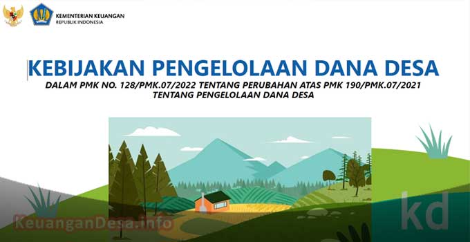 Kebijakan Pengelolaan Dana Desa