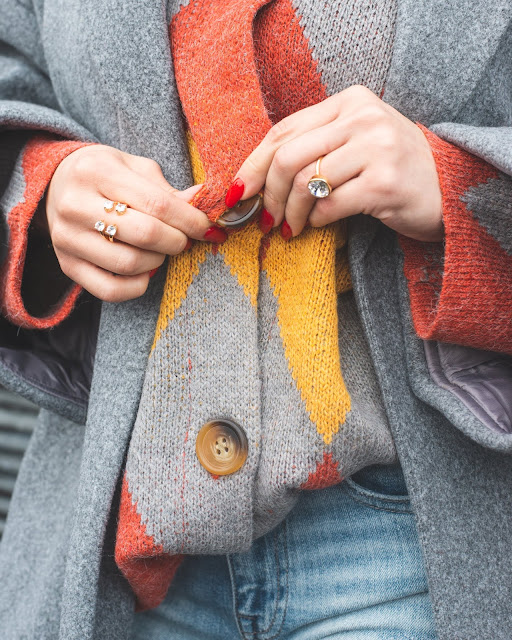 vintage patterned sweaters