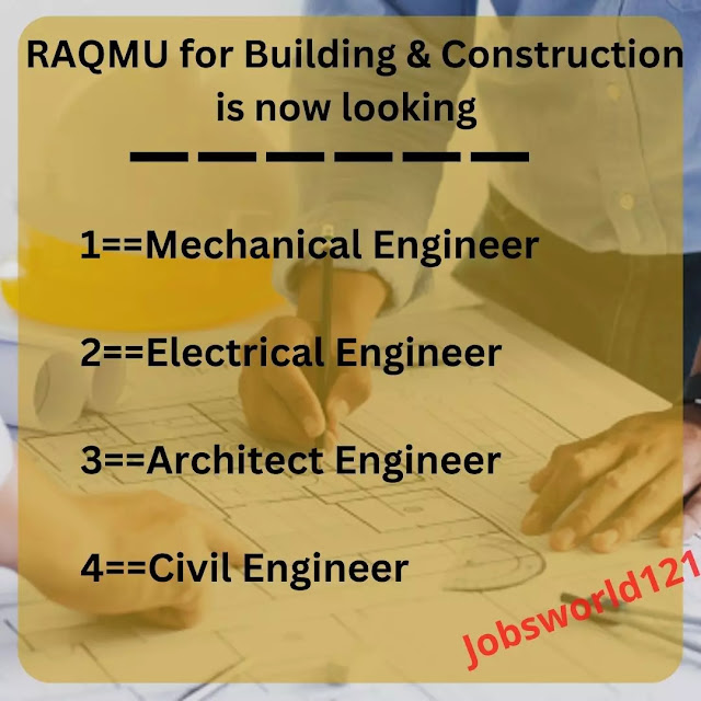 RAQMU for Building & Construction is now looking