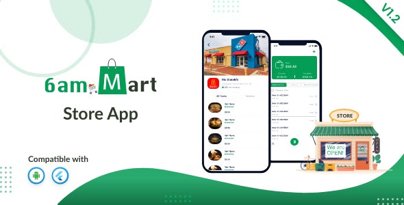 6amMart v1.2 – Store App