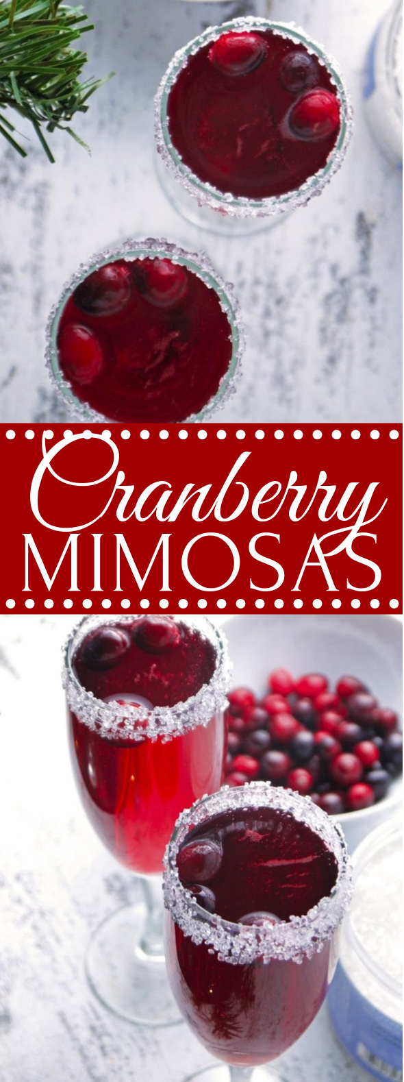 Cranberry Mimosa #drinks #mixeddrink