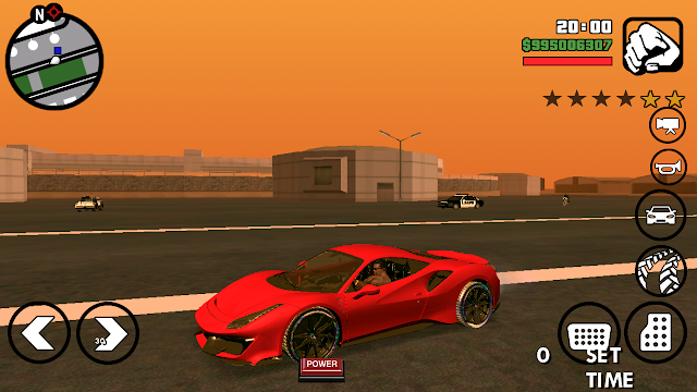 Install Ferrari 488 in GTA San Andreas for Android