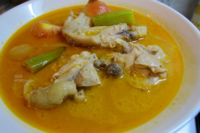 Koleksi 1001 Resepi: tomyam santan dan cili benggala 