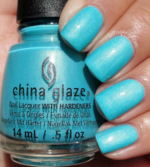 China Glaze What I Like About Blue