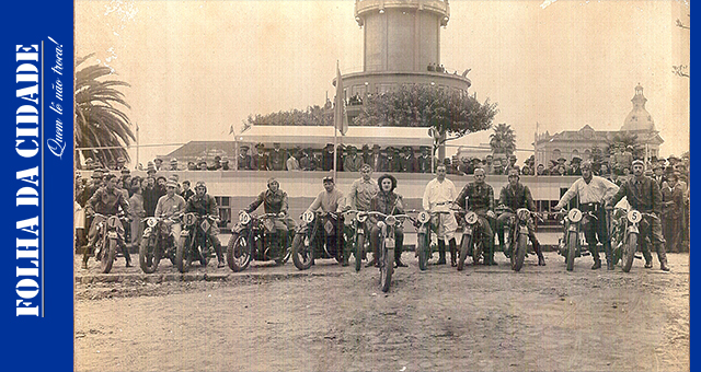 Corrida de motocicletas em 1940