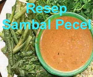 Resep Bumbu Sambal Pecel Khas Madiun