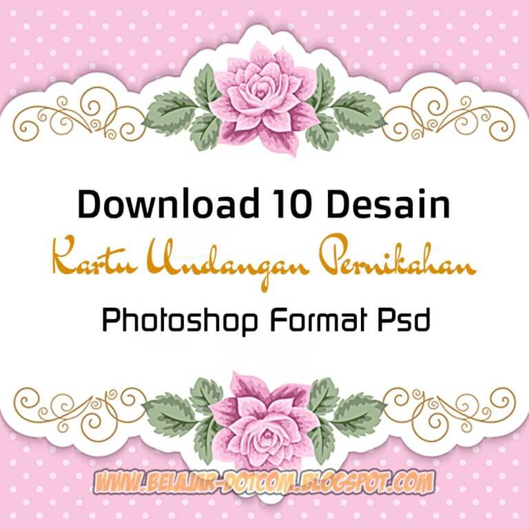 Template Undangan Pernikahan Psd – retorika