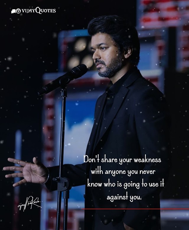 Vijay Motivational Quotes Official | Vijay Quotes - Tamil Status Quotes