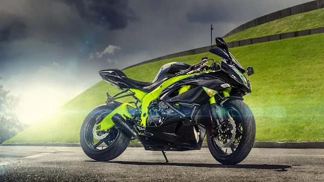 Free Ninja ZX 6R wallpaper.